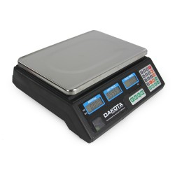 Bilancia Elettronica Industriale Display Digitale 40kg Acciaio Piattaforma 33x23 cm Commerciale